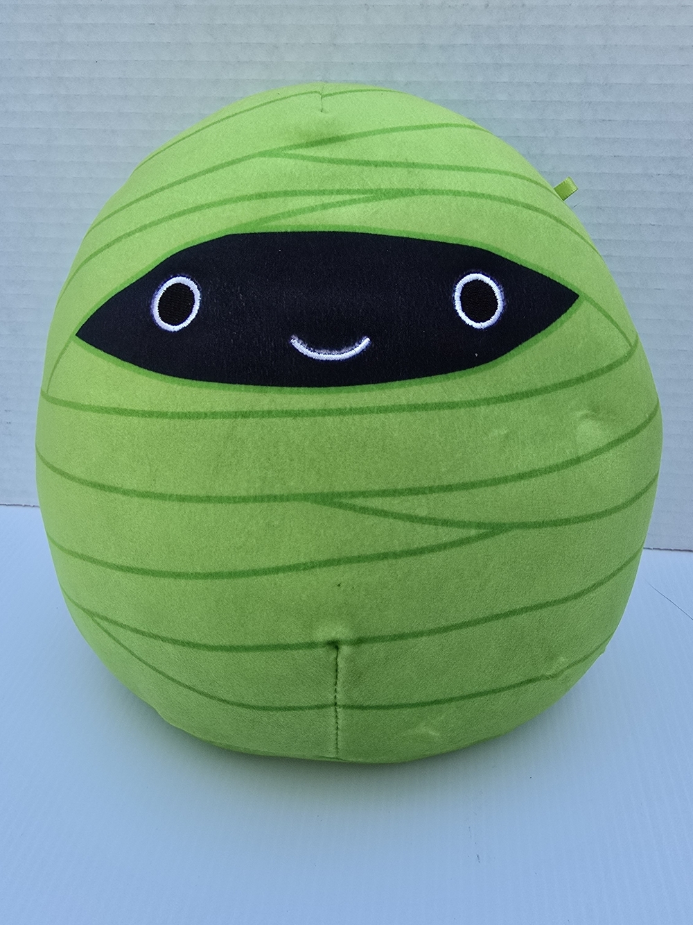 Squishmallows, halloween squad, Major the green mummy plush